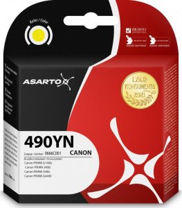 Tusz Asarto Tusz Asarto do Canon 490YN | 0666C001 | 70ml | yellow 1