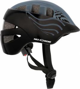 Nils Extreme MTW08 CZARNY ROZM. S (51-57CM) KASK DZIECIĘCY NILS EXTREME 6