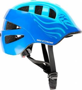 Nils Extreme MTW08 NIEBIESKI ROZM. XS (48-55CM) KASK DZIECIĘCY NILS EXTREME 6