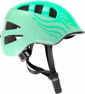 Nils Extreme MTW08 ZIELONY ROZM. S (51-57CM) KASK DZIECIĘCY NILS EXTREME 3