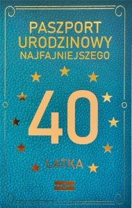 Yeku Karnet Urodzinowy 40 JCX - 037 1