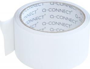 Q-Connect Taśma dwustronna Q-CONNECT, 50mm, 10m, transparentna 1