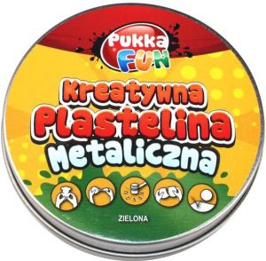 Pukka Pad Kreatywna plastelina - Metaliczna zielona - 217388 2