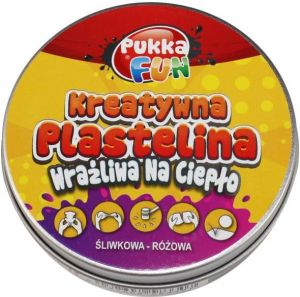 Pukka Pad Kreatywna plastelina - Wrażliwa na ciepło śliwkowa - 217407 1