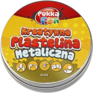 Pukka Pad Kreatywna plastelina Metaliczna złota (217390) 1
