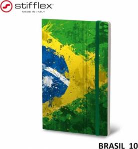 Stifflex Notatnik STIFFLEX, 13x21cm, 192 strony, Brasil 10 1