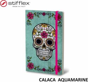 Stifflex Notatnik STIFFLEX, 13x21cm, 192 strony, Calaca - Aquamarine 1