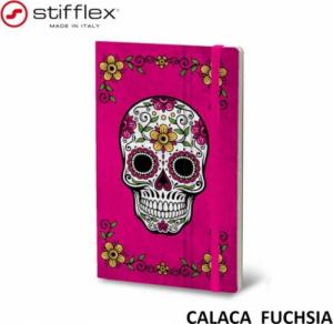 Stifflex Notatnik STIFFLEX, 13x21cm, 192 strony, Calaca - Fuchsia 1