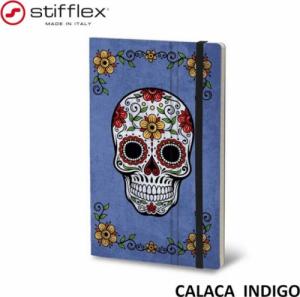 Stifflex Notatnik STIFFLEX, 13x21cm, 192 strony, Calaca – Indigo 1