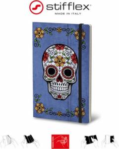 Stifflex Notatnik STIFFLEX, 13x21cm, 192 strony, Calaca – Indigo 4