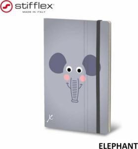 Stifflex Notatnik STIFFLEX, 13x21cm, 192 strony, Elephant 1