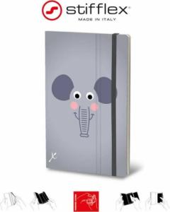 Stifflex Notatnik STIFFLEX, 13x21cm, 192 strony, Elephant 4