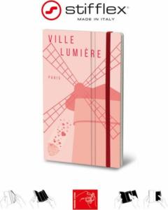 Stifflex Notatnik STIFFLEX, 13x21cm, 192 strony, Paris 4
