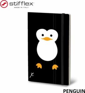 Stifflex Notatnik STIFFLEX, 13x21cm, 192 strony, Penguin 1
