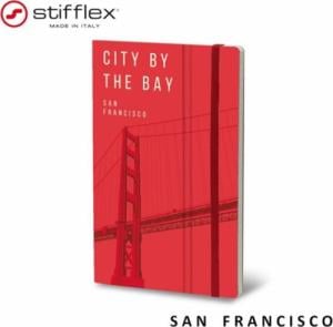 Stifflex Notatnik STIFFLEX, 13x21cm, 192 strony, San Francisco 1