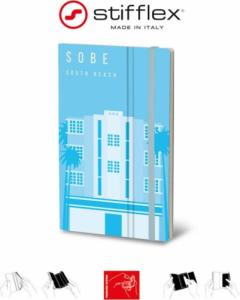 Stifflex Notatnik STIFFLEX, 13x21cm, 192 strony, South Beach 4