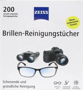 Zeiss Chusteczki do czyszczenia okularów i wyświetlaczy 200 szt. 1