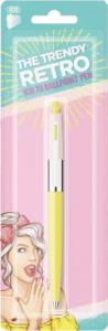 ICO Długopis automatyczny ICO Retro 70'C, Pastel, blister, wkład niebieski, mix kolorów 4