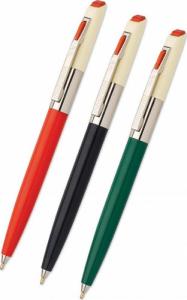 ICO Długopis automatyczny ICO Retro 70'C, blister, wkład niebieski, mix kolorów 1