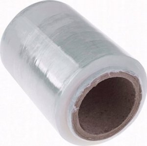 Folia stretch Office Products Folia stretch OFFICE PRODUCTS MINI RAP, 0,25kg brutto, szer. 100mm, gr. 23µm, transparentna 1