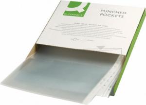 Q-Connect Koszulki na dokumenty, PP, A4, 100szt., transparentne 3