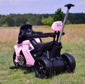 Super-Toys MOTOREK NA AKUMULATOR, ROWEREK I PCHACZ 3 W JEDNYM, NOWOŚĆ/HL108 4