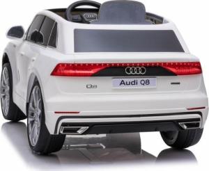 Super-Toys ORYGINALNE AUDI Q8 W NAJLEPSZEJ OPCJI, MIĘKKIE KOŁA, MIĘKKIE SIEDZENIE/JJ2066 6