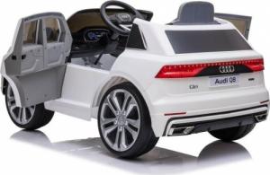 Super-Toys ORYGINALNE AUDI Q8 W NAJLEPSZEJ OPCJI, MIĘKKIE KOŁA, MIĘKKIE SIEDZENIE/JJ2066 7
