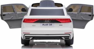 Super-Toys ORYGINALNE AUDI Q8 W NAJLEPSZEJ OPCJI, MIĘKKIE KOŁA, MIĘKKIE SIEDZENIE/JJ2066 10