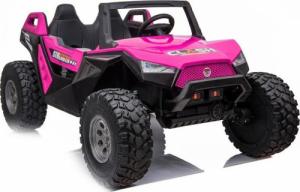 Super-Toys MEGA BUGGY CLASH DLA 2 DZIECI, 4 SILNIKI, 24V, MIĘKKIE PRZESUWANE SIEDZENIE, MIĘKKIE KOŁA, WALIZKA NA AKUMULATOR/SX-1928 2