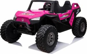 Super-Toys MEGA BUGGY CLASH DLA 2 DZIECI, 4 SILNIKI, 24V, MIĘKKIE PRZESUWANE SIEDZENIE, MIĘKKIE KOŁA, WALIZKA NA AKUMULATOR/SX-1928 6