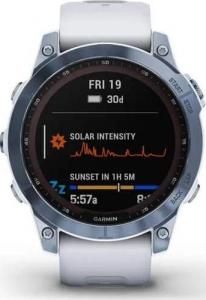 Zegarek sportowy Garmin Fenix 7 Sapphire Solar DLC Biały  (010-02540-25) 2
