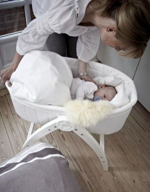 Baby Dan Angel 3w1: łóżeczko, leżaczek i krzesełko 7