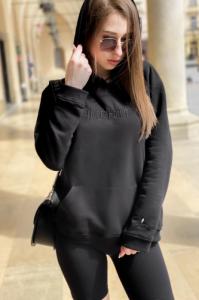 Babaco Bluza damska z haftem Harry Potter 004 Premium Harry Potter Czarny Rozmiar: M 1