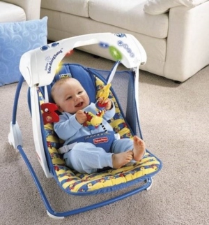 Fisher Price Leżaczek, bujaczek - Ocean (FP0112) 1