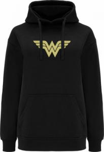 Babaco Bluza damska z haftem Wonder Woman 032 DC Czarny Rozmiar: S 1