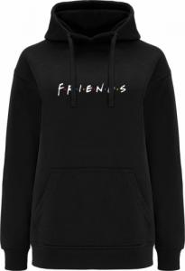 Babaco Bluza damska z kapturem Friends 001 Czarny Rozmiar: M 1