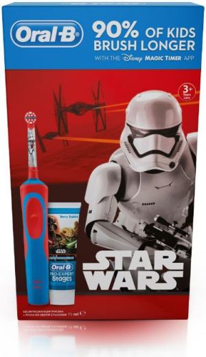 Szczoteczka Oral-B Szczoteczka elektryczna Kids Star Wars D12 + pasta Pro Expert 75ml 2