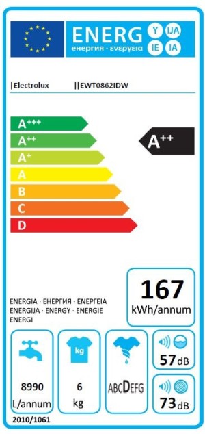 Pralka Electrolux EWT 0862 IDW 2