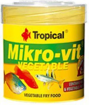 Tropical Mikrovit Vegetable pokarm roślinny dla narybku 50ml 1