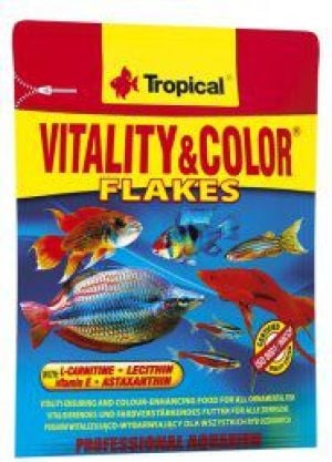 Tropical Vitality&Color pokarm witalizująco-wybarwiający dla ryb 12g 1