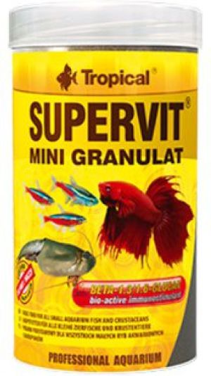 Tropical Supervit Mini Granulat pokarm wieloskładnikowy dla ryb 10g 1