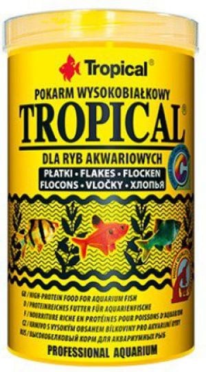 Tropical Trowysokobiałkowy pokarm dla ryb 1000ml/200g 1