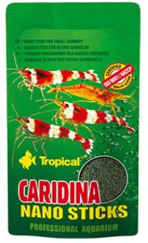 Tropical Caridina Nano Sticks mikropałeczki dla krewetek karłowatych 10g 1