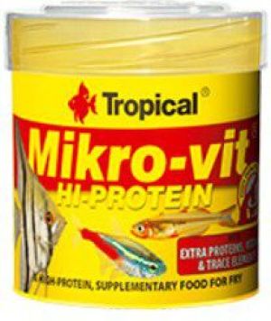 Tropical Mikrovit Hi Protein pokarm wysokobiałkowy dla narybku 50ml 1