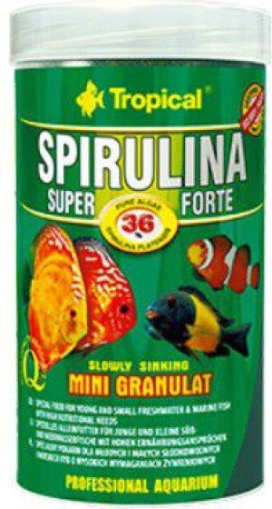 Tropical Super Spirulina Forte Mini Granulat pokarm roślinny dla ryb 22g 1