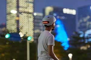 Livall Smart Kask Miejski C20 LED/SOS Biały Roz. L 57-61cm 4