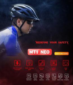 Livall Smart Kask MTB MT1 Neo Intercom/LED/SOS/BT r. 54-58cm czarny 5