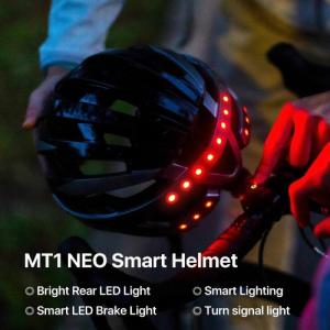 Livall Smart Kask MTB MT1 Neo Intercom/LED/SOS/BT r. 54-58cm czarny 6
