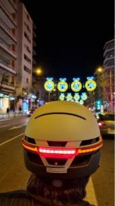 Livall Neo Smart Kask Miejski Bluetooth LED/SOS, Szary, r. M (BH51M) 6